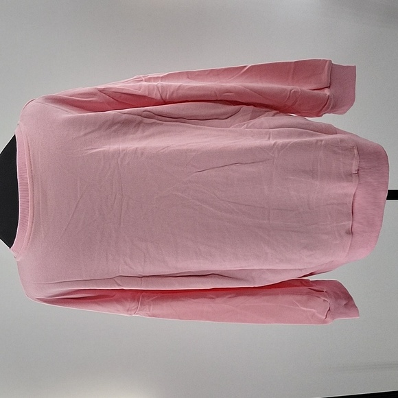 Pink Santa Wine Glass Sweatshirt New - Picture 15 of 15